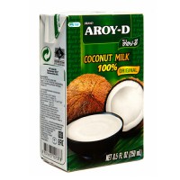 Кокосовое молоко "AROY-D" (250мл)