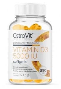 Vitamin D3 5000 IU (250капс)