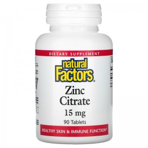 Zinc Citrate 15 mg (90таб)