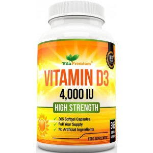 Vitamin D 4,000 IU (365капс)