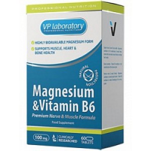 Magnesium & Vitamin B6 (60таб)