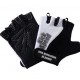 Перчатки "Kick speed cycle gloves" черно-белые