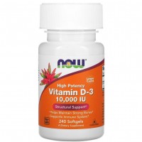 Vitamin D-3 High Potency 10000 IU (240капс)